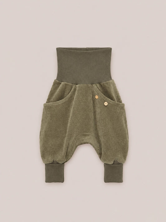Knickerbocker wide corduroy - denim blue