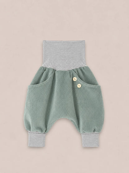 Knickerbocker wide corduroy striped cuffs
