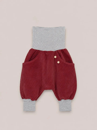 Knickerbocker wide corduroy striped cuffs