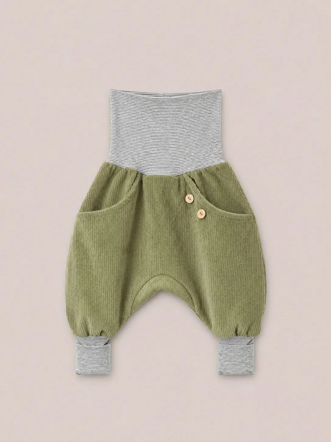 Knickerbocker wide corduroy striped cuffs