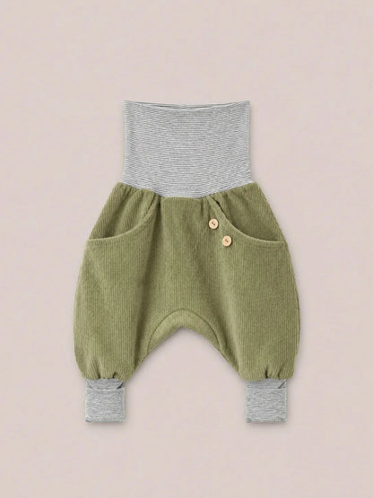 Knickerbocker wide corduroy striped cuffs
