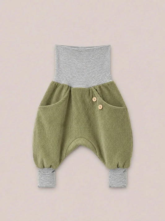 Knickerbocker wide corduroy striped cuffs