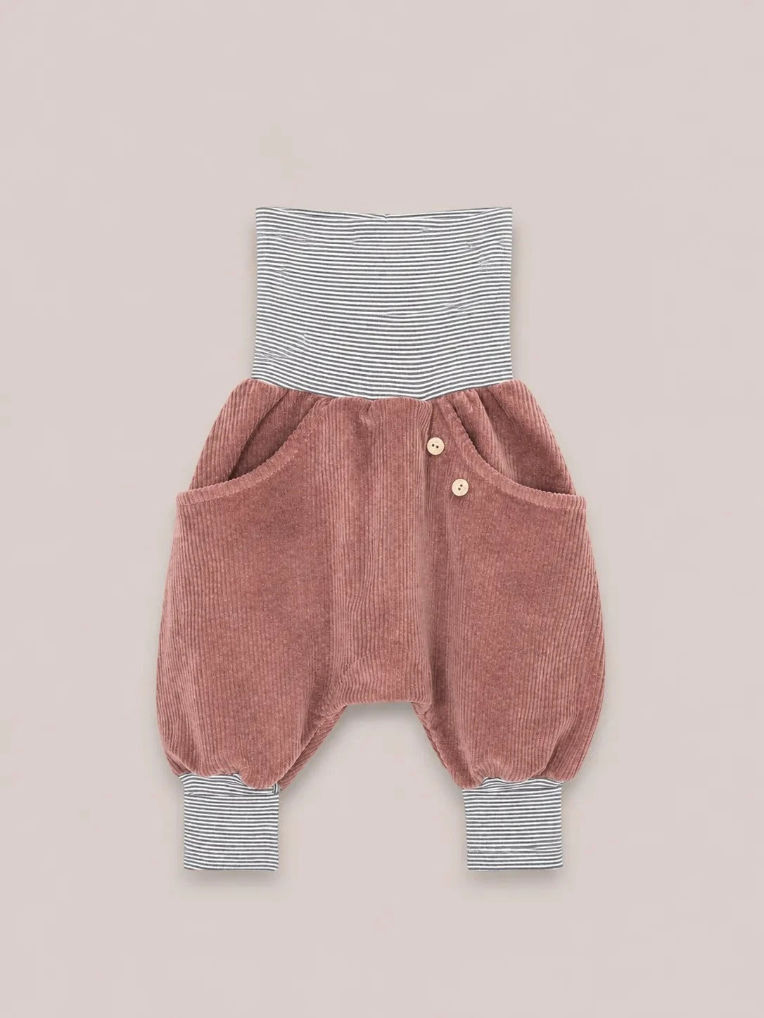 Knickerbocker wide corduroy striped cuffs
