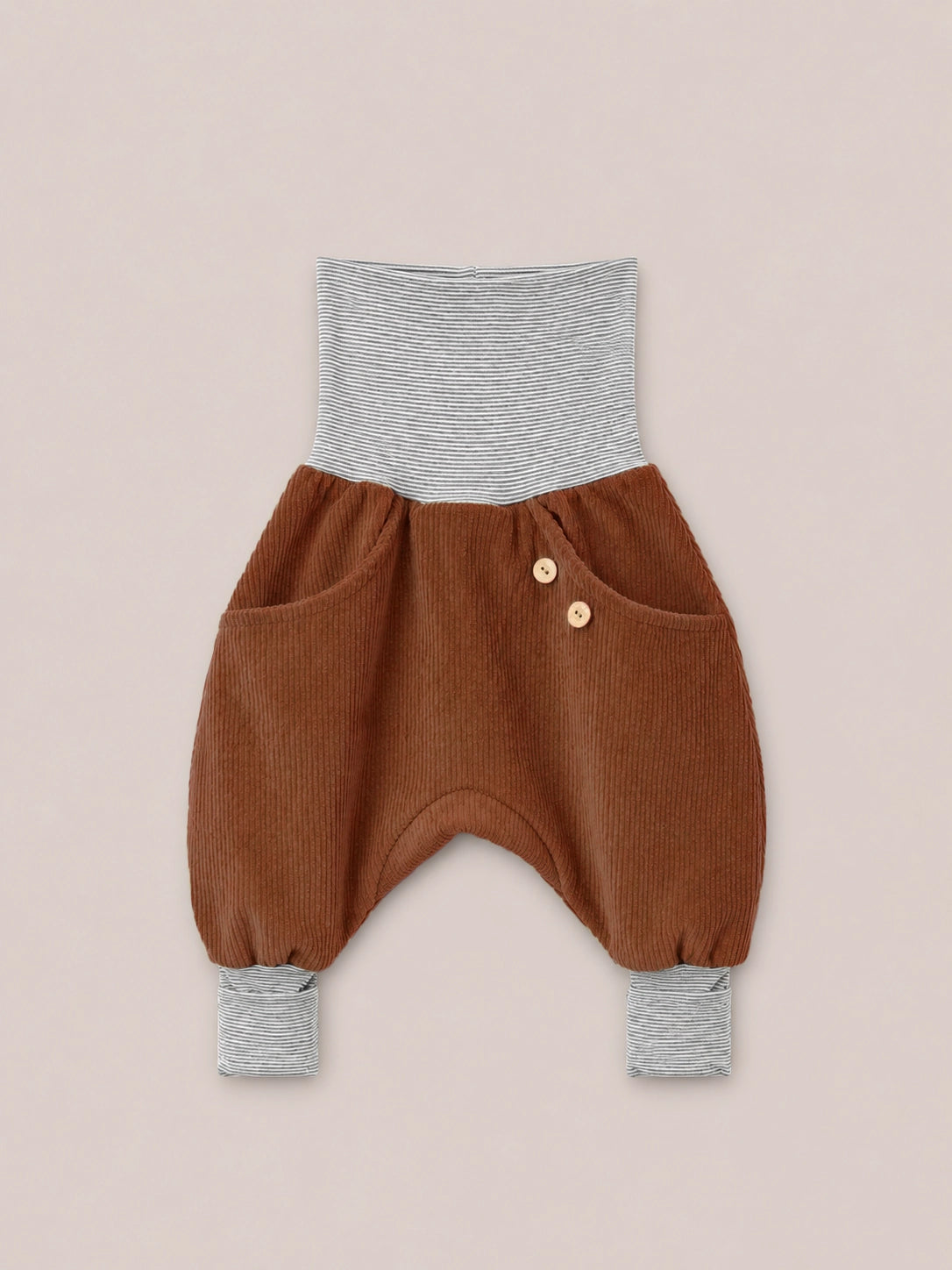 Knickerbocker wide corduroy striped cuffs
