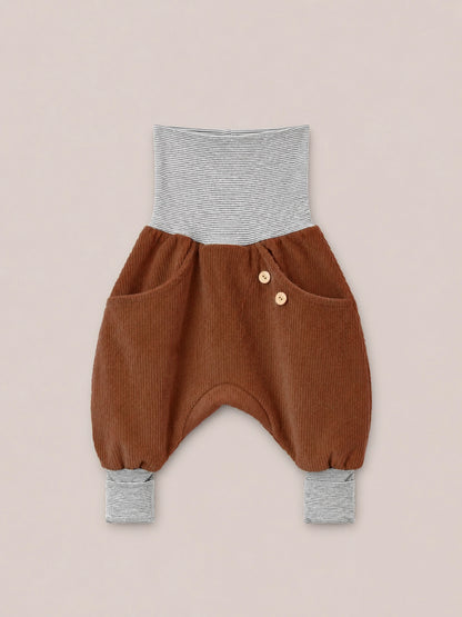 Knickerbocker wide corduroy striped cuffs