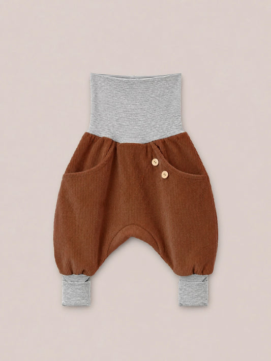 Knickerbocker wide corduroy striped cuffs