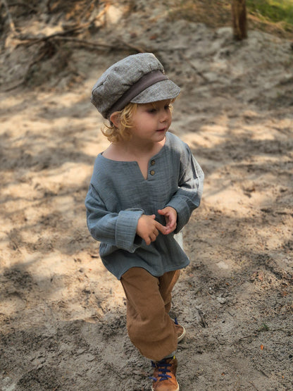 Michel cap herringbone