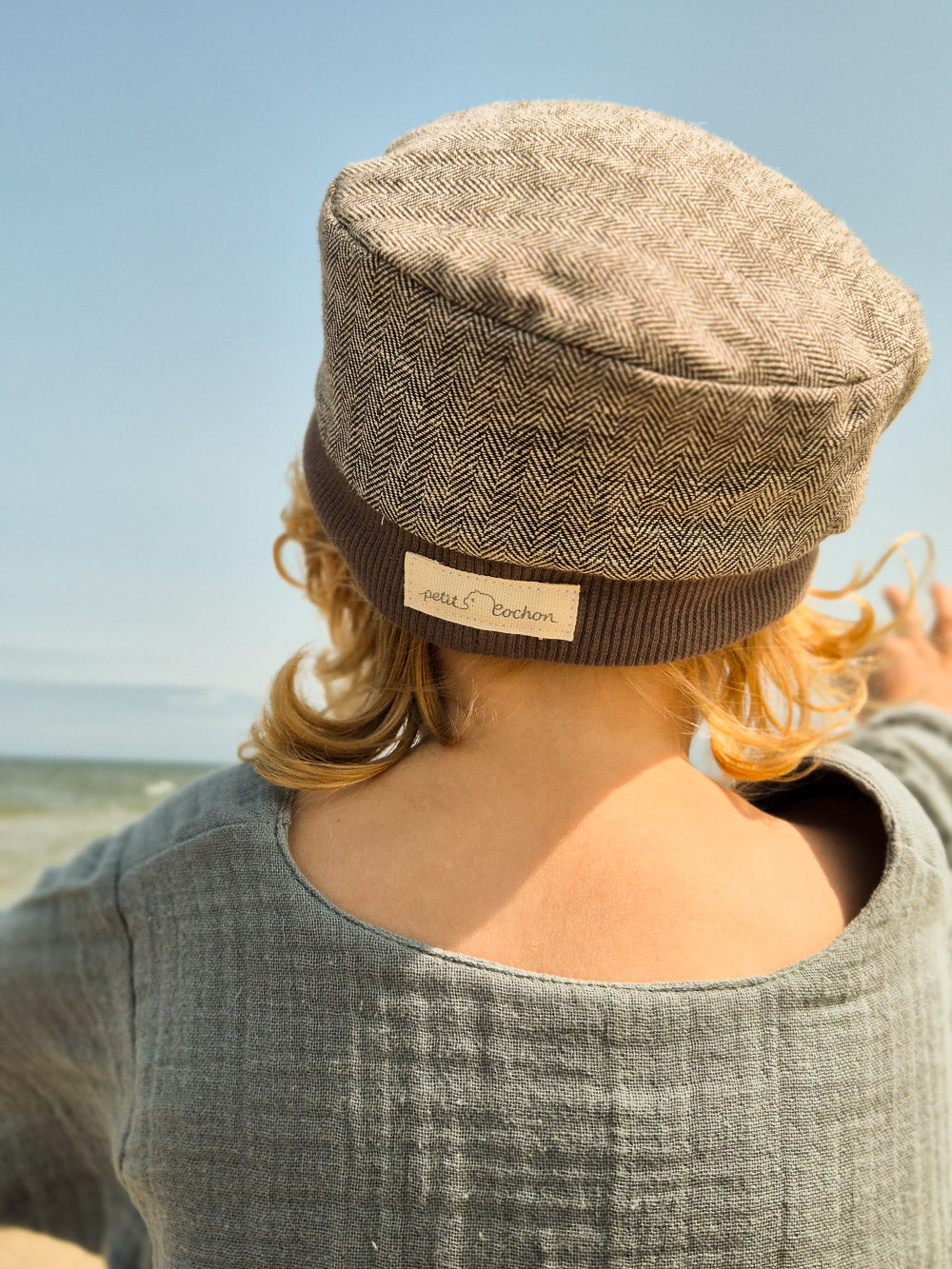 Michel cap herringbone