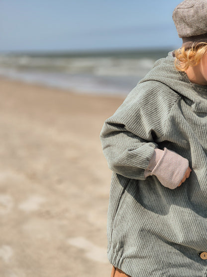 pixie jacket wide corduroy - Kiwi
