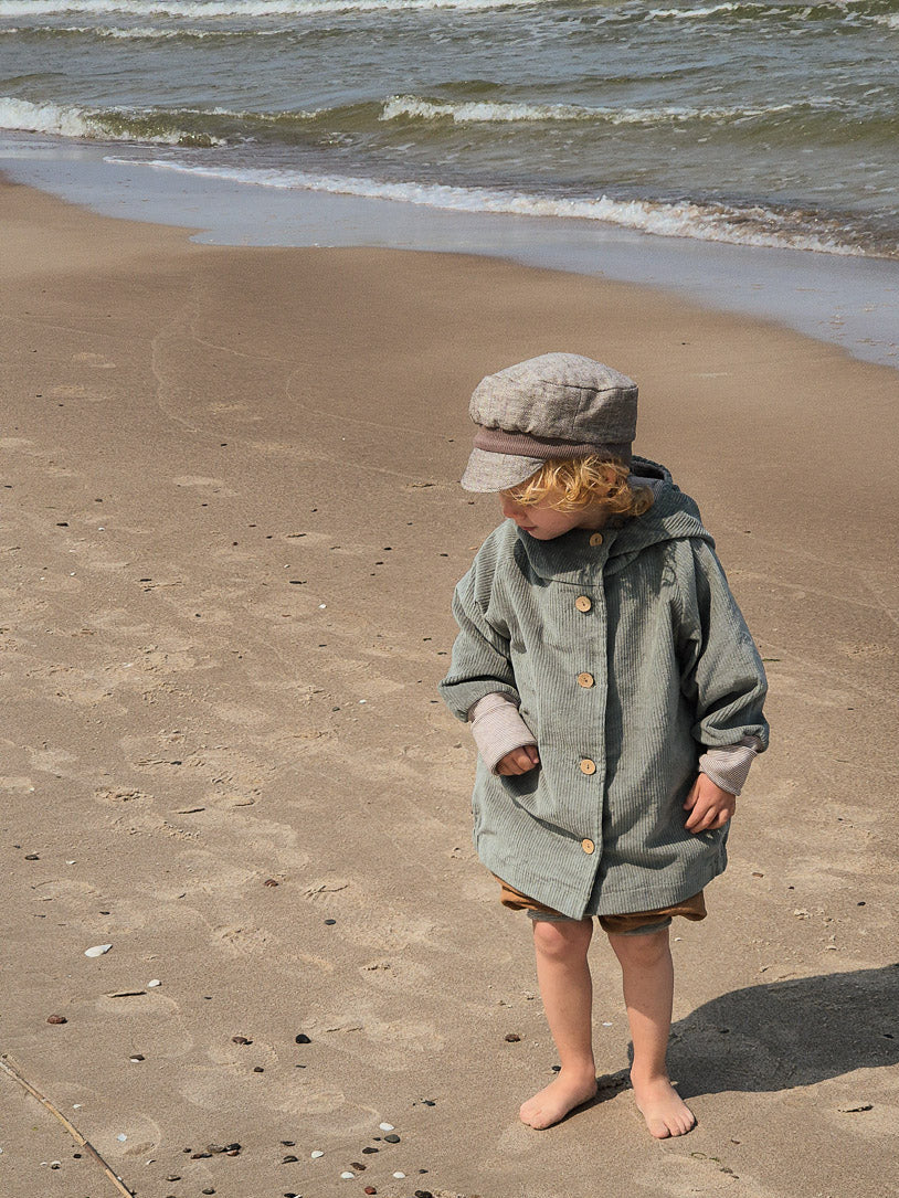 pixie jacket wide corduroy - Kiwi