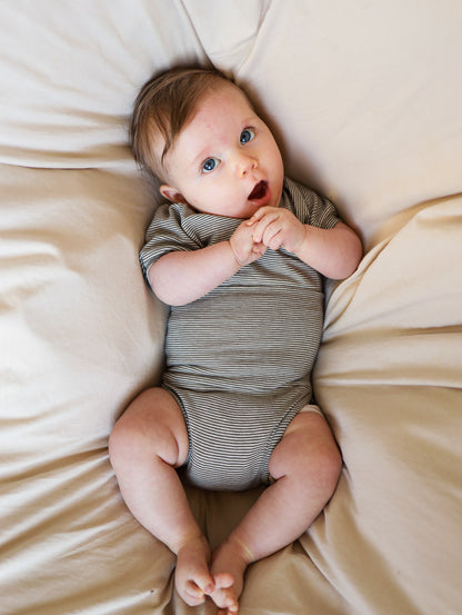 Short-sleeve Loopbody Cotton - Mouse Stripes