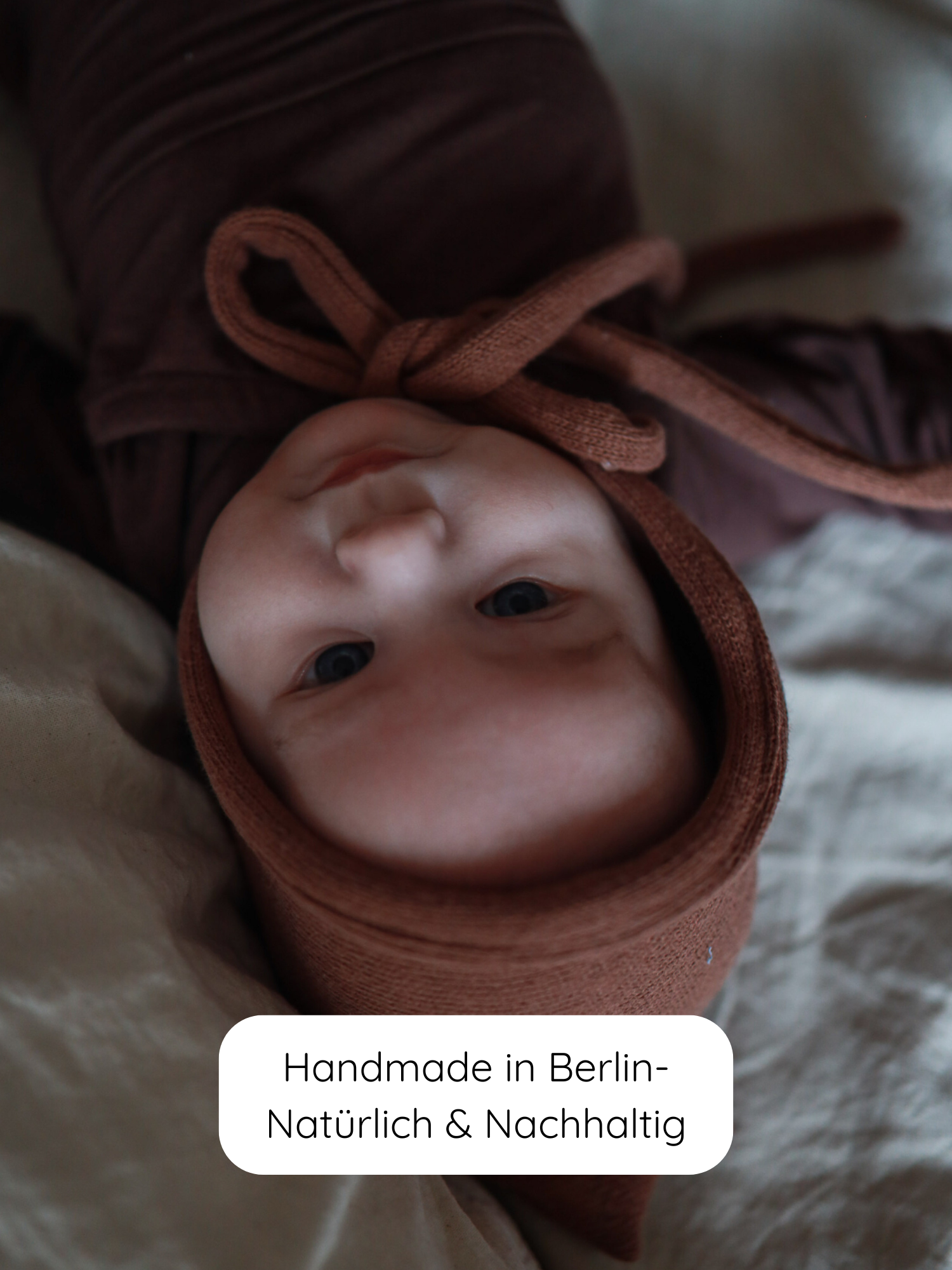 Loopbody cashmere blend - growing baby bodysuit - Mauve