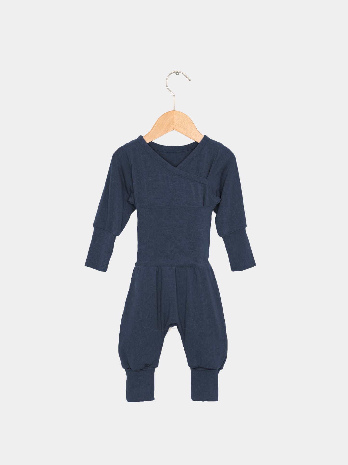 Loopstrampler in misto cashmere - Cannella