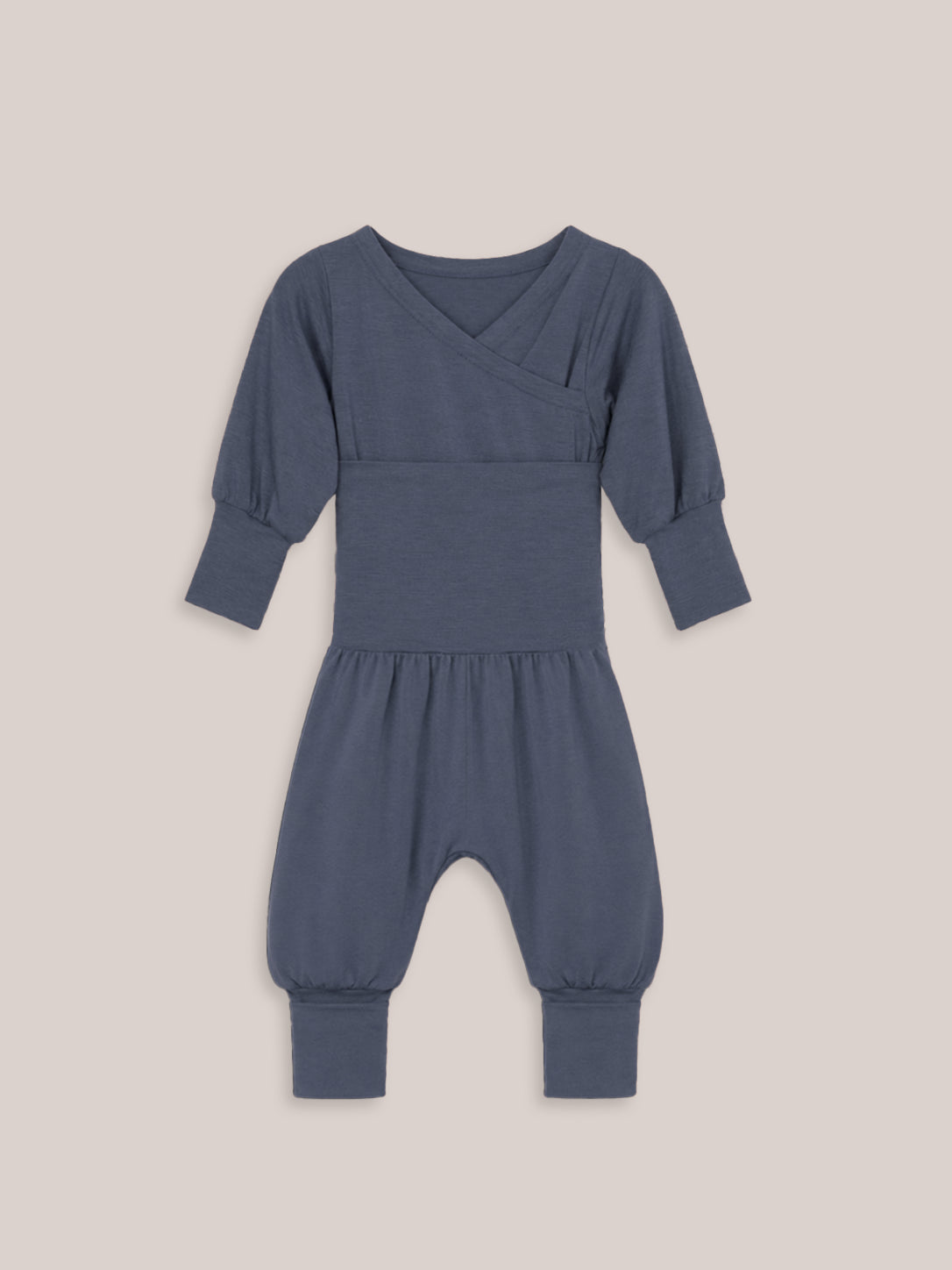 Loop Romper Suit Cashmere Blend - Blueberry