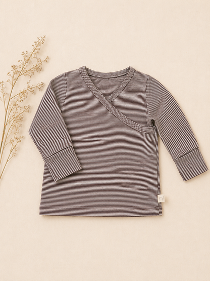 Wickelshirt aus Bio-Baumwolle