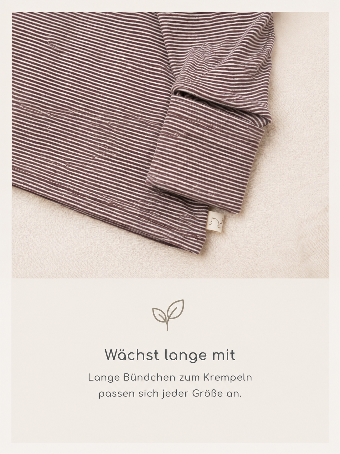 Wickelshirt aus Bio-Baumwolle