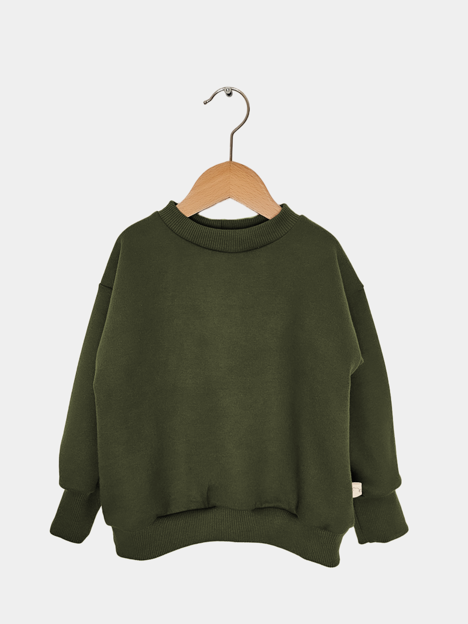 Sweater organic sweat - avocado