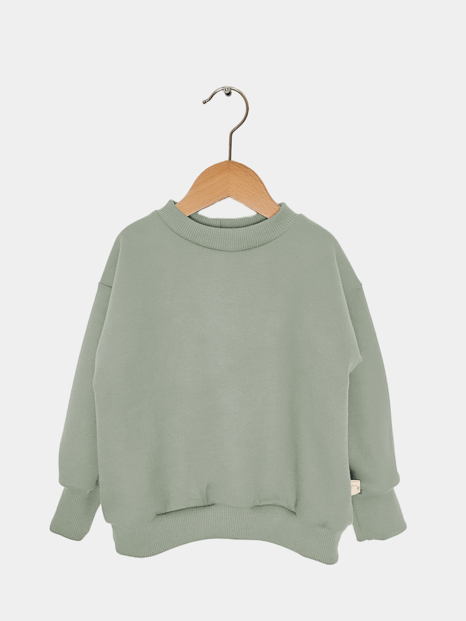 Sweater organic sweat - Aqua