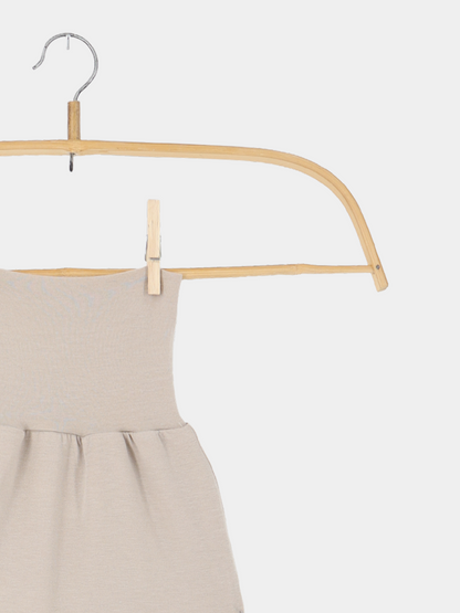 Baby Romper and Sleeping Bag, Cashmere Mix, Sand