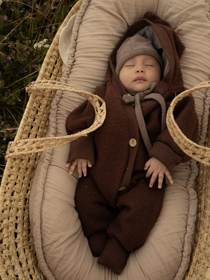 Baby Häubchen Feinstrick