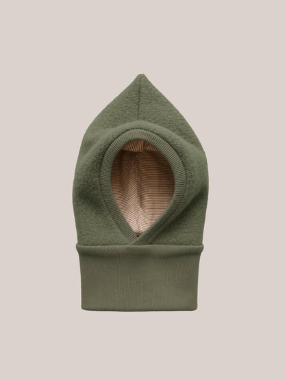 Slip-on hat boiled wool - chestnut