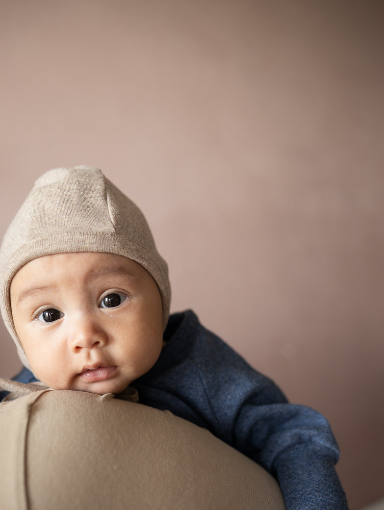 Baby Bonnet Fine Knit 