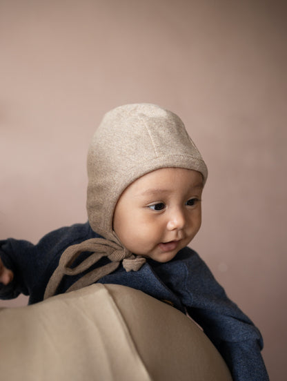 Baby Bonnet Fine Knit 
