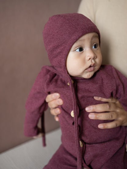 Baby Bonnet Fine Knit 