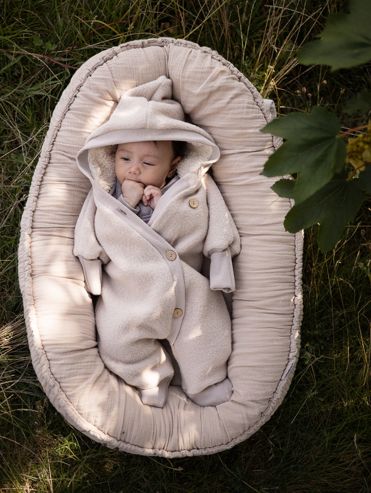 WINTER WOLLWALK OVERALL mit Bio-Teddyfutter
