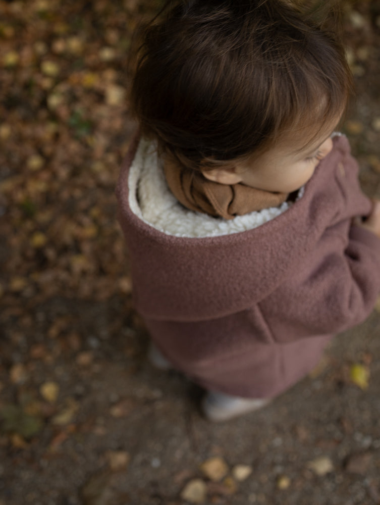 Winter Wichteljacke Wollwalk - Teddyfutter