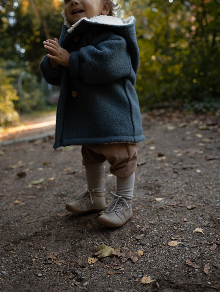 Winter Wichteljacke Wollwalk - Teddyfutter