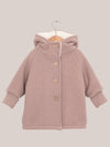 Wool Pixie Jacket with Teddy - mauve