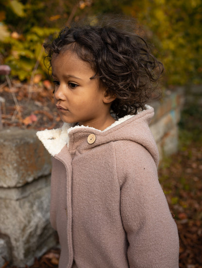 Winter Wichteljacke Wollwalk - Teddyfutter