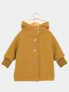 Giacca folletto teddy in lana cotta - Miele