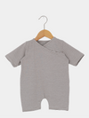 Wickel Overall Baumwolle - Ringel Praline