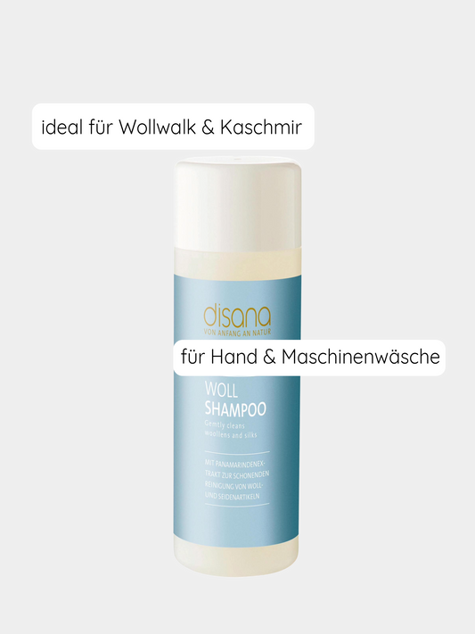 Instructions for using wool shampoo: We recommend hand-washing wool items with 5 ml of shampoo in 4 liters of cold water.