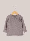 Wrap Shirt cashmere blend - Avocado