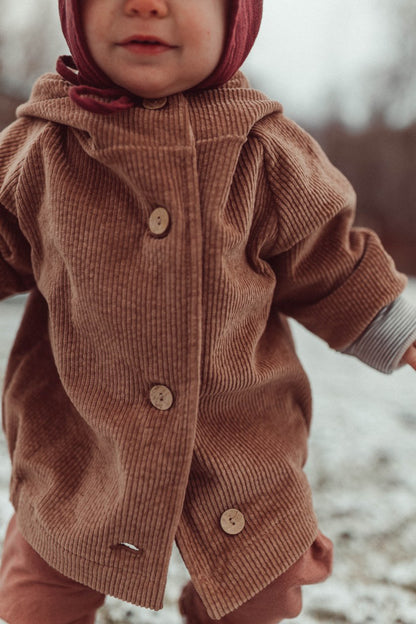 pixie jacket wide corduroy - Kiwi