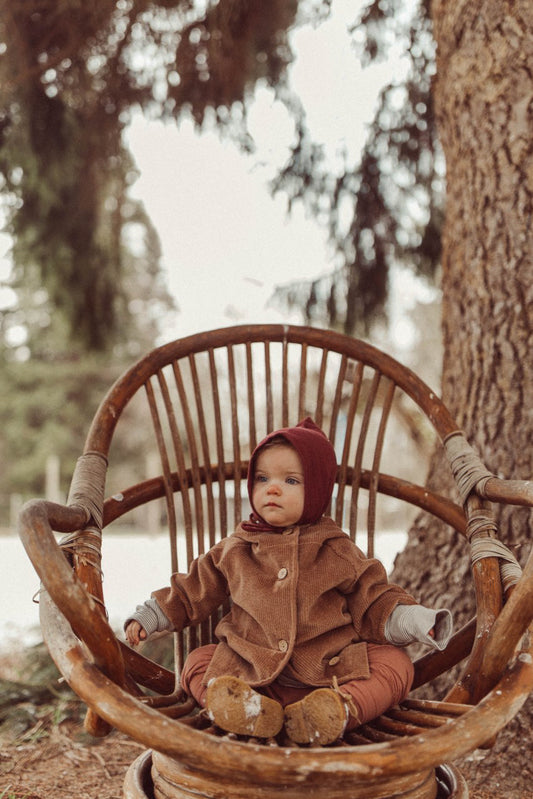 pixie jacket wide corduroy - Kiwi