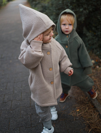 Wool Pixie Jacket - pistachio