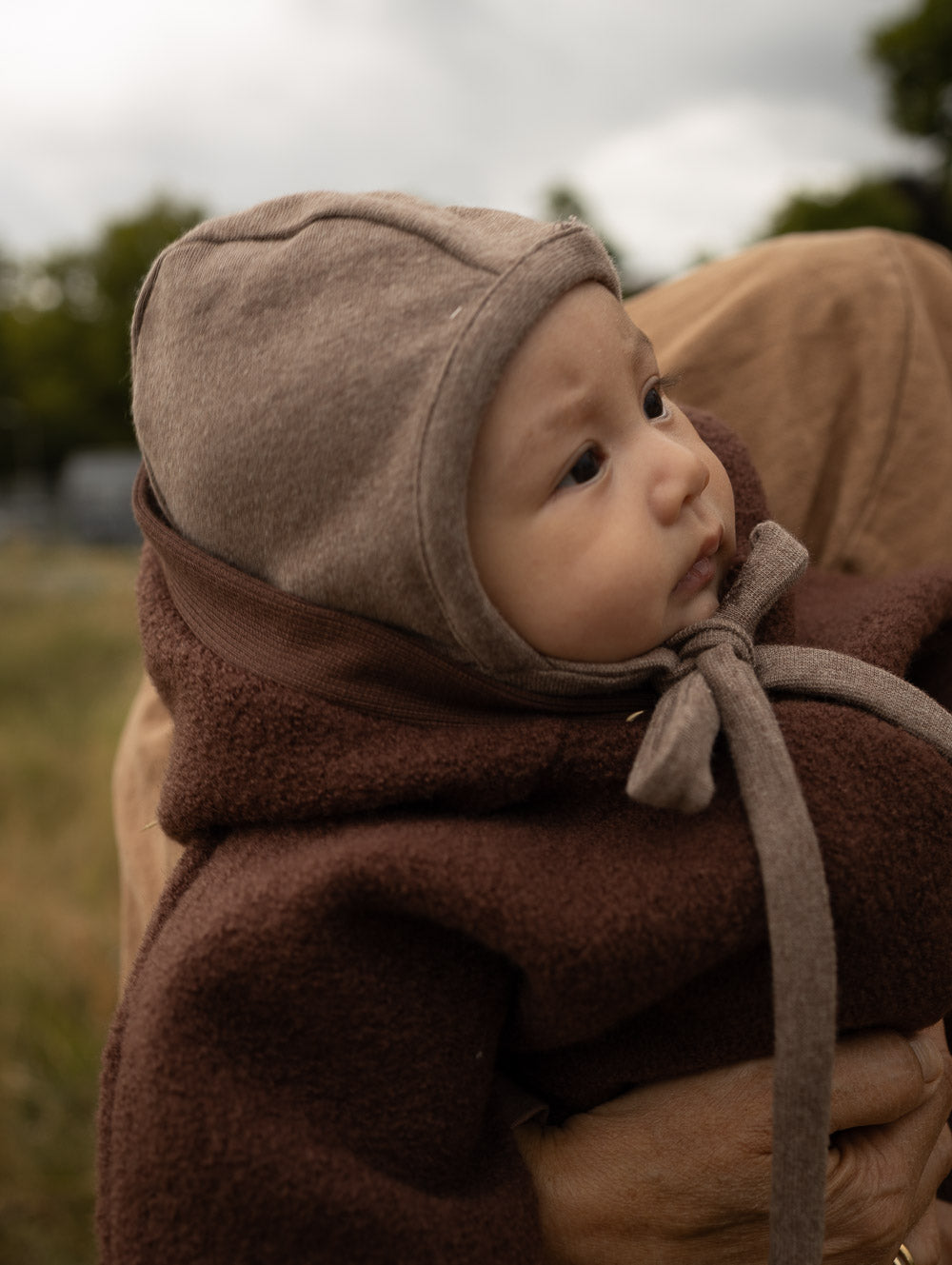 Baby Häubchen Feinstrick
