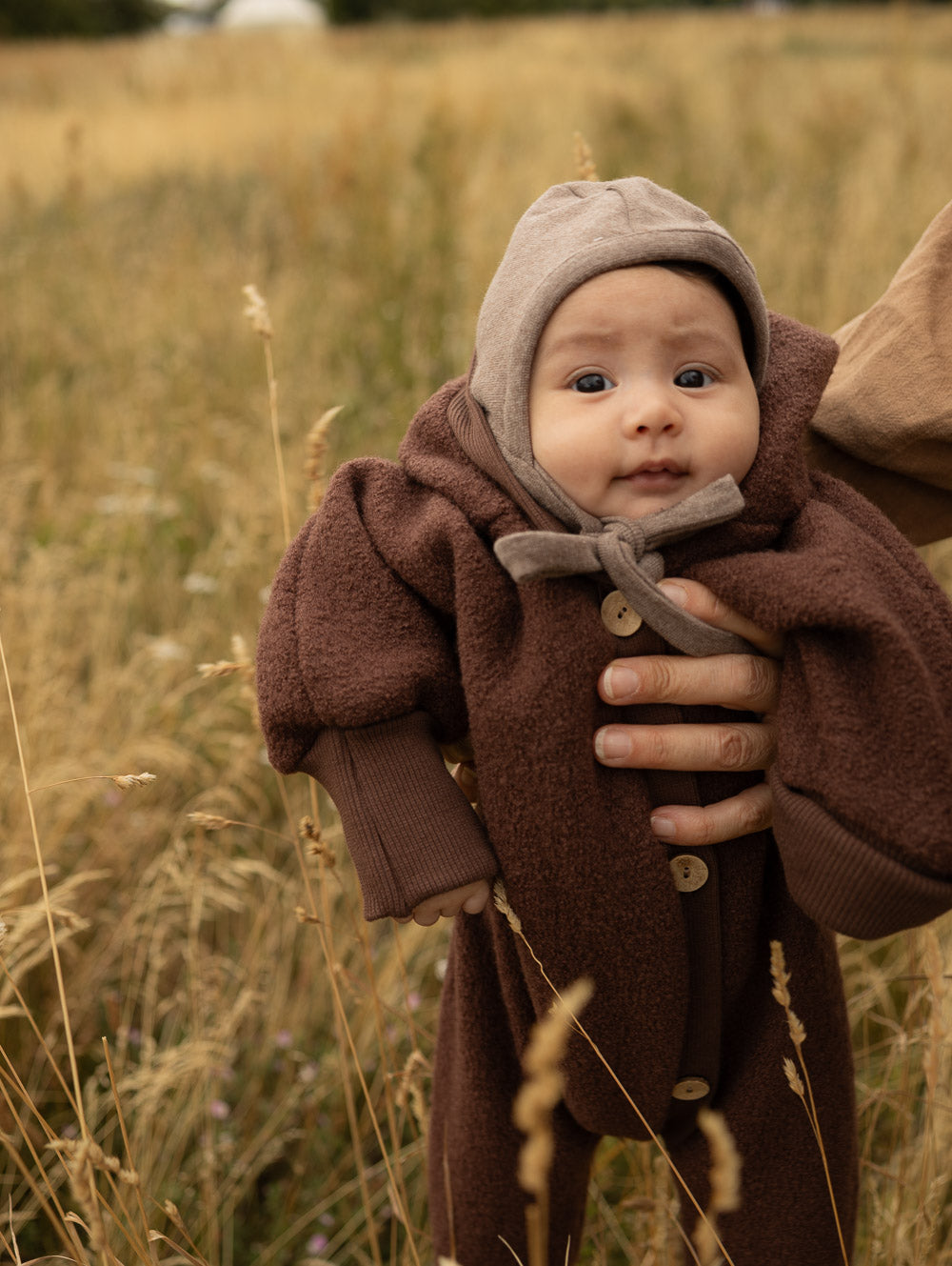 Baby Häubchen Feinstrick