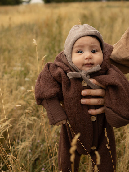 Baby Häubchen Feinstrick