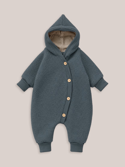 Snuggle suit boiled wool - pistachio