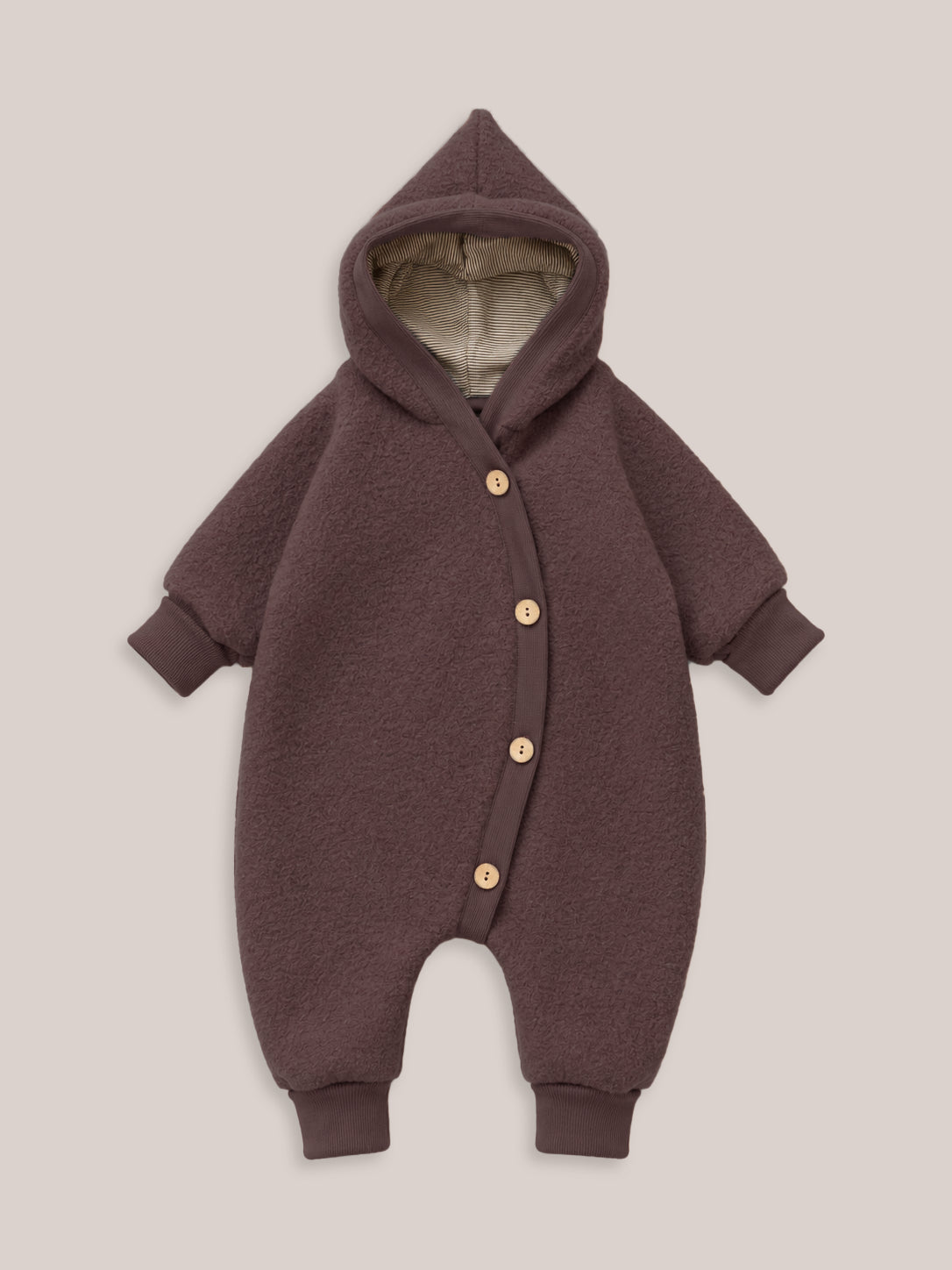 Snuggle suit boiled wool - pistachio