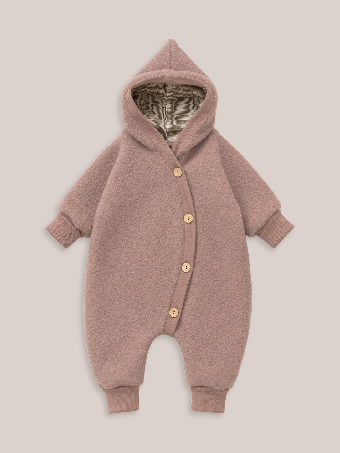 Snuggle suit boiled wool - pistachio