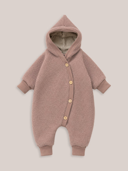 Snuggle suit boiled wool - pistachio