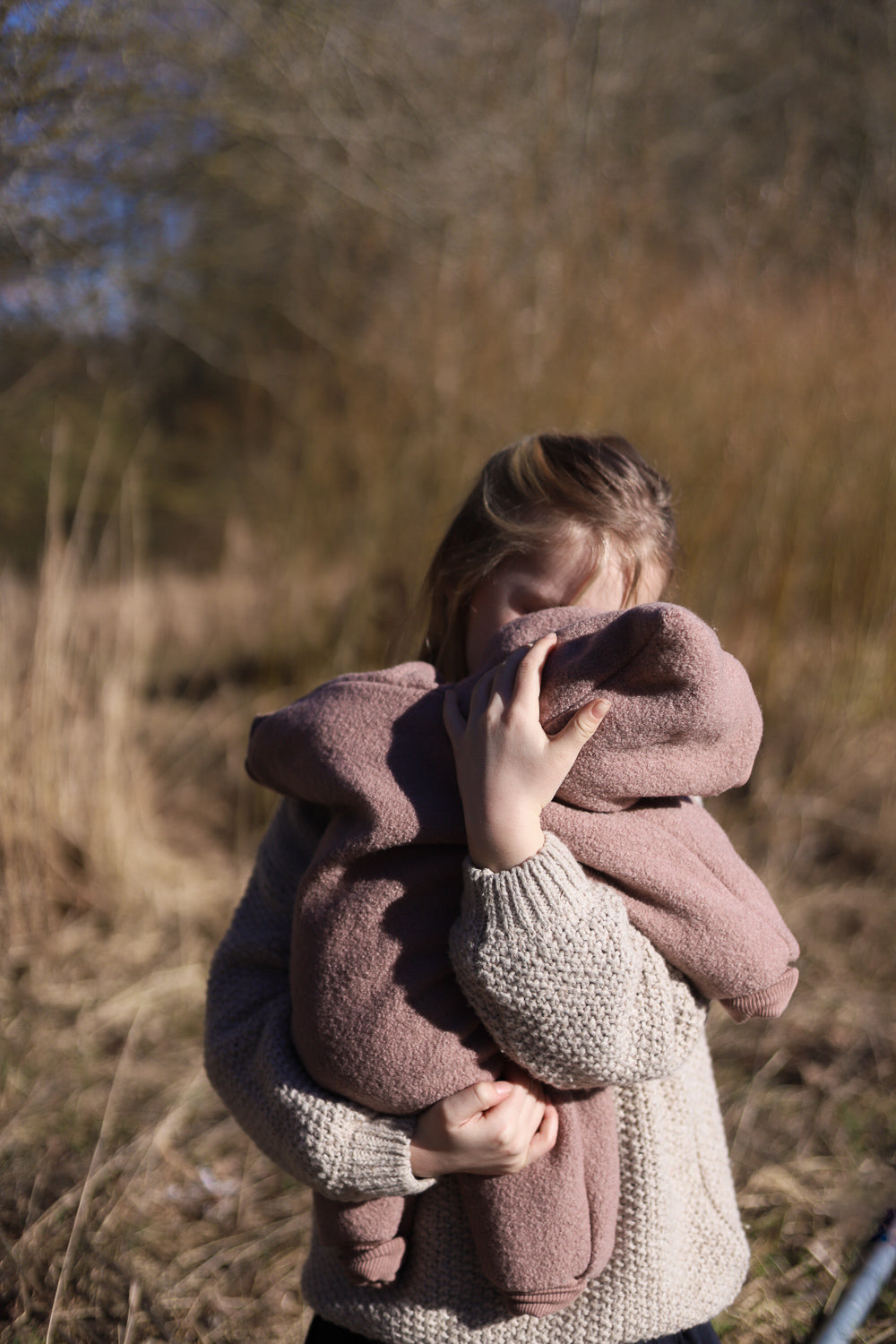 Snuggle suit boiled wool - pistachio