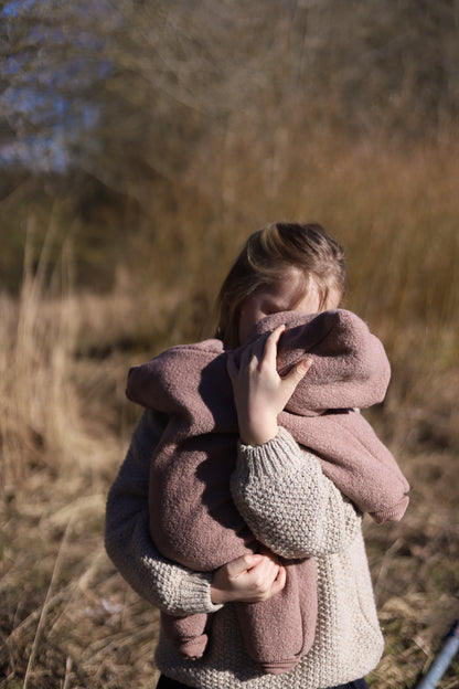 Snuggle suit boiled wool - pistachio