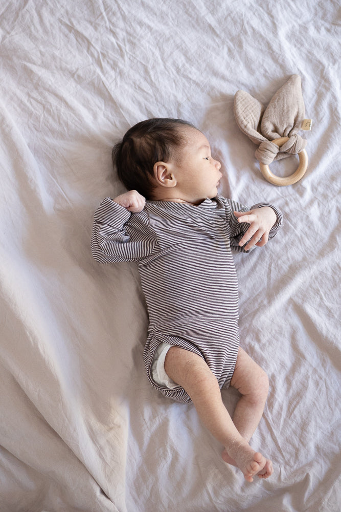 Loopbody Bio-Baumwolle Ringel